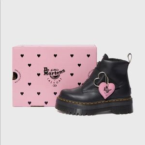 Doc Martens x Lazy Oaf Heart buckle boot